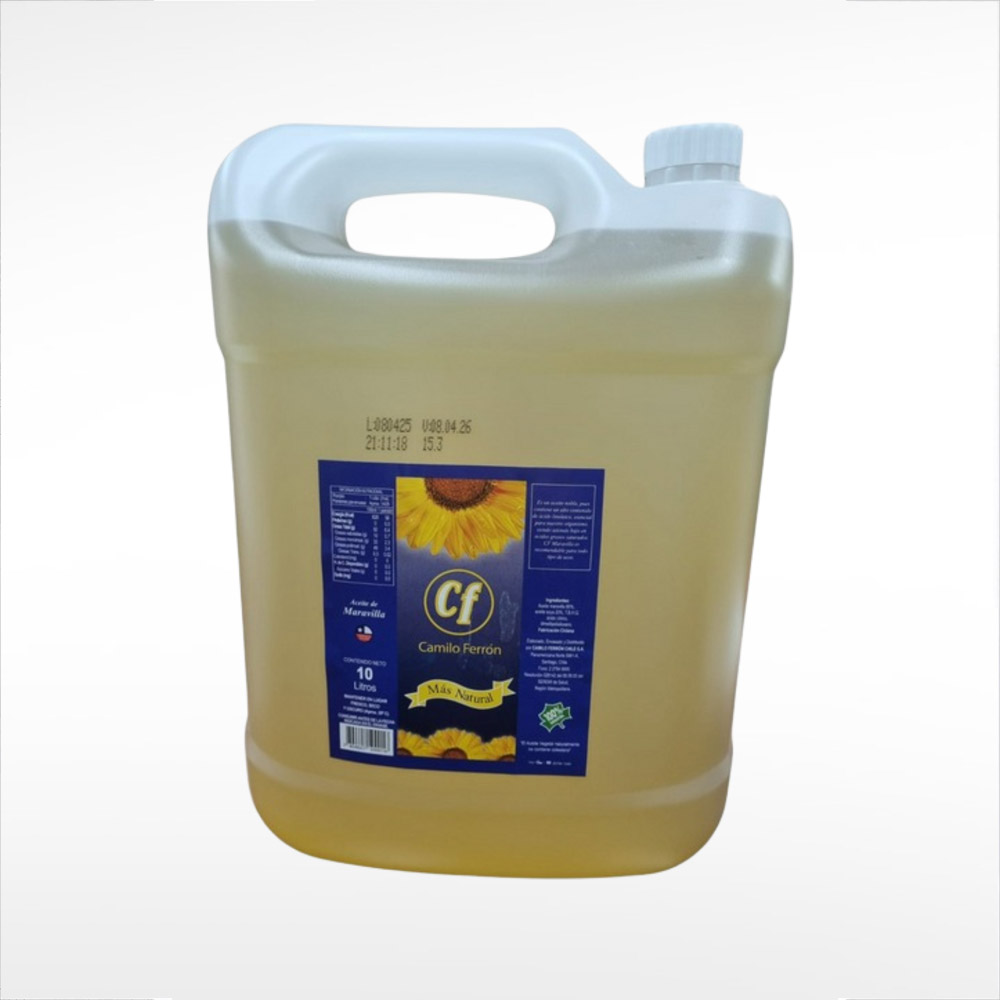 ACEITE PARA FREIR (2x10 lts) 80/20